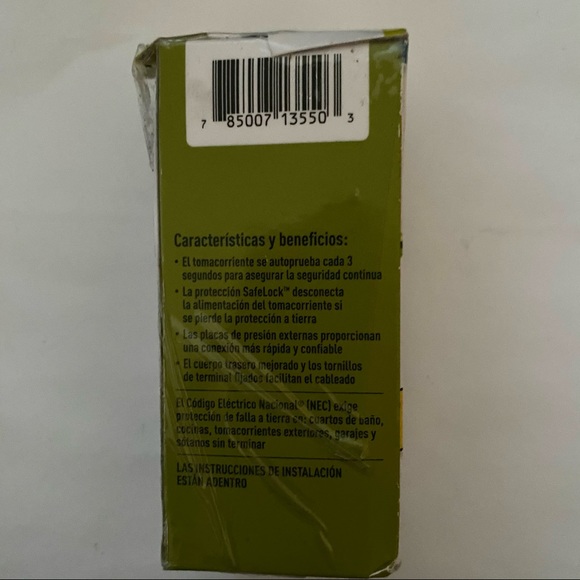 Pass & Seymour Legrand Radiant Self-Test GFCI Outlet 15 Amp - Picture 4 of 4